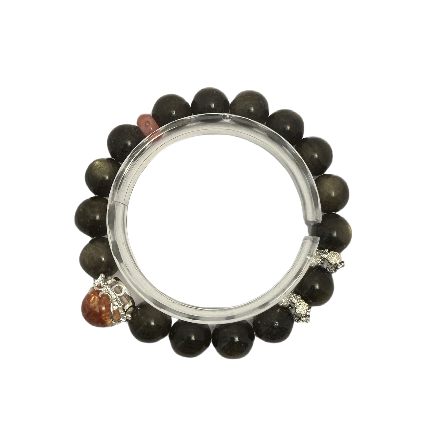Obsidian Guardian Energy Crystal Bracelet