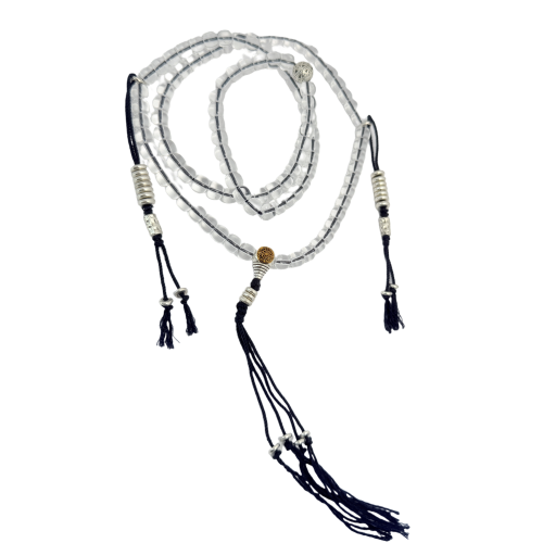 Crystal Prayer Beads Necklace · Zen Mala